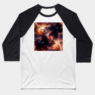 Deep Outer Space Pattern 2 Baseball T-Shirt